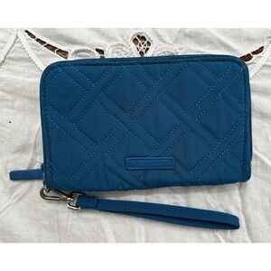 Vera Bradley Georgia Wristlet Wallet Bahama Bay W/tag